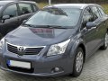 2009 Toyota Avensis III Wagon - Технически характеристики, Разход на гориво, Размери