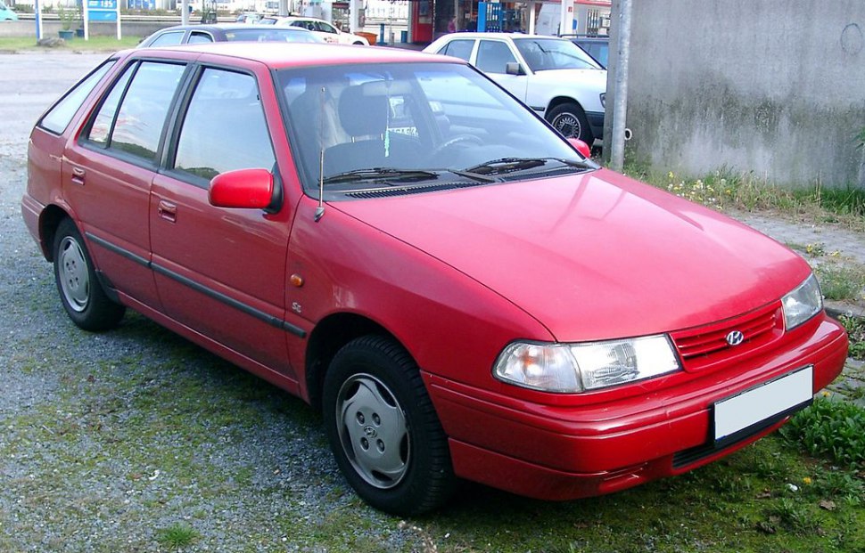 1989 Hyundai Pony/excel Hatchback (X-2) - Fotografia 1