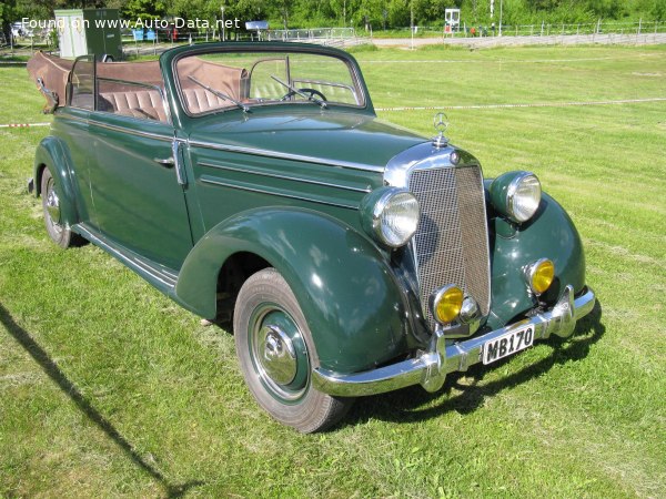 1949 Mercedes-Benz W136 Cabriolet B - Снимка 1