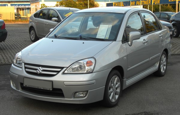 2004 Suzuki Liana Sedan I (facelift 2004) - Fotografie 1
