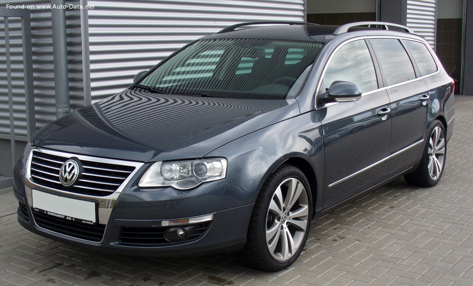 2008 Volkswagen Passat Variant (B6) 2.0 TDI (140 Hp)  Technical specs,  data, fuel consumption, Dimensions