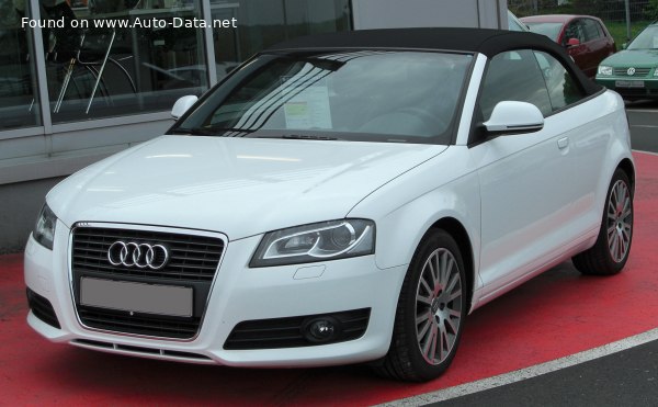 2008 Audi A3 Cabrio (8P, facelift 2008) - Fotografia 1