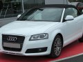 2008 Audi A3 Cabrio (8P, facelift 2008) - Технически характеристики, Разход на гориво, Размери