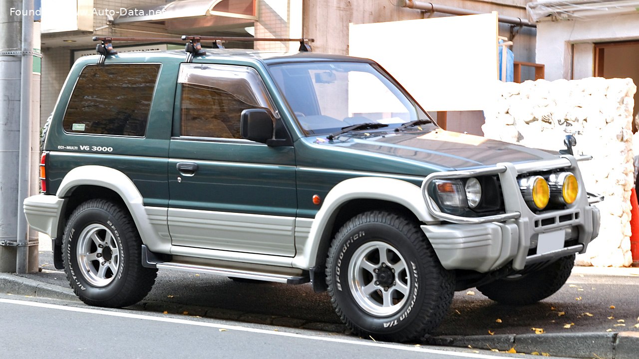 1992 Mitsubishi Pajero II Metal Top (V2_W,V4_W) 2.5 TD GL