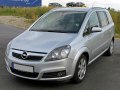 2006 Opel Zafira B - Технически характеристики, Разход на гориво, Размери