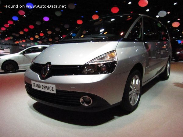 2012 Renault Grand Espace IV (Phase IV, 2012) - εικόνα 1