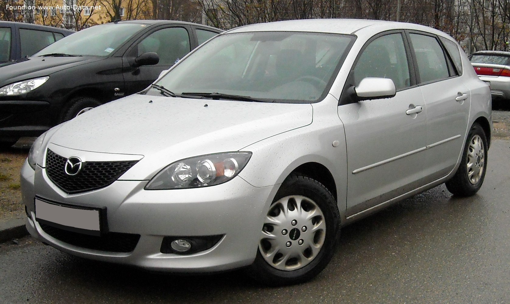 2003 Mazda 3 I Hatchback (BK) 2.0i (150 Hp)  Technical specs, data, fuel  consumption, Dimensions