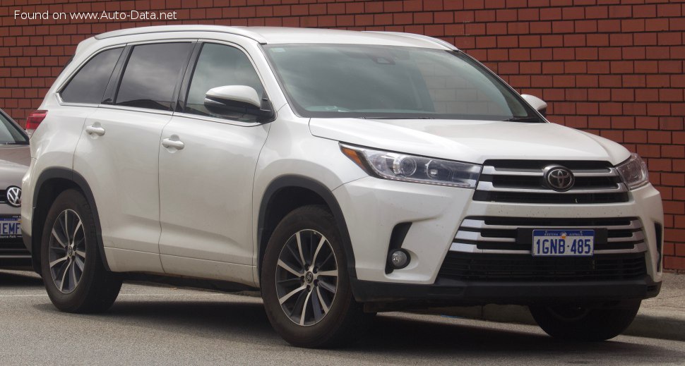 2017 Toyota Kluger III (facelift 2016) - Фото 1