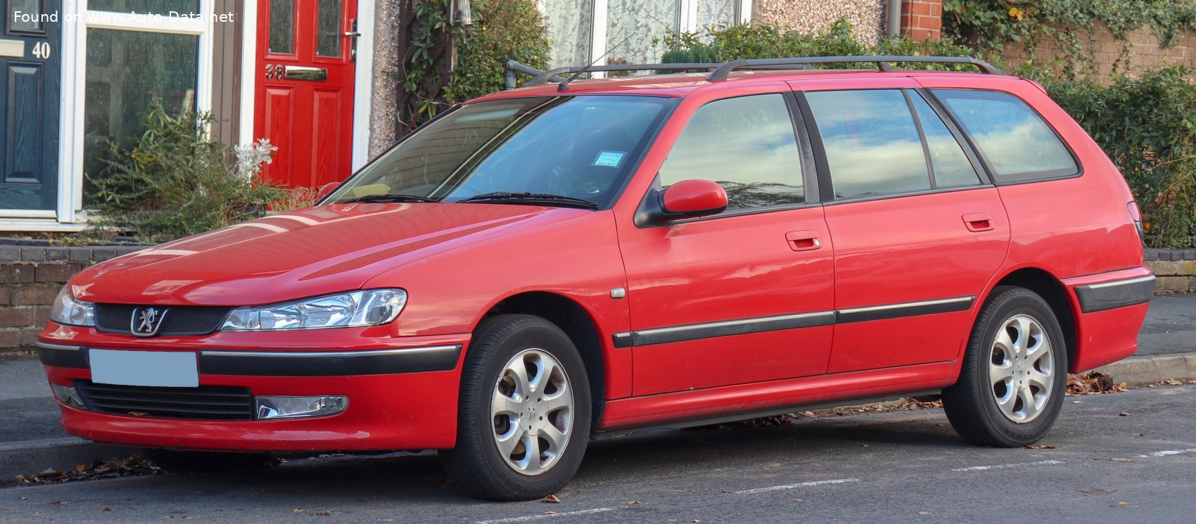 2001 Peugeot 406 Break (Phase II, 1999) 2.0 (110 Hp) | Technical specs, data, fuel consumption, Dimensions