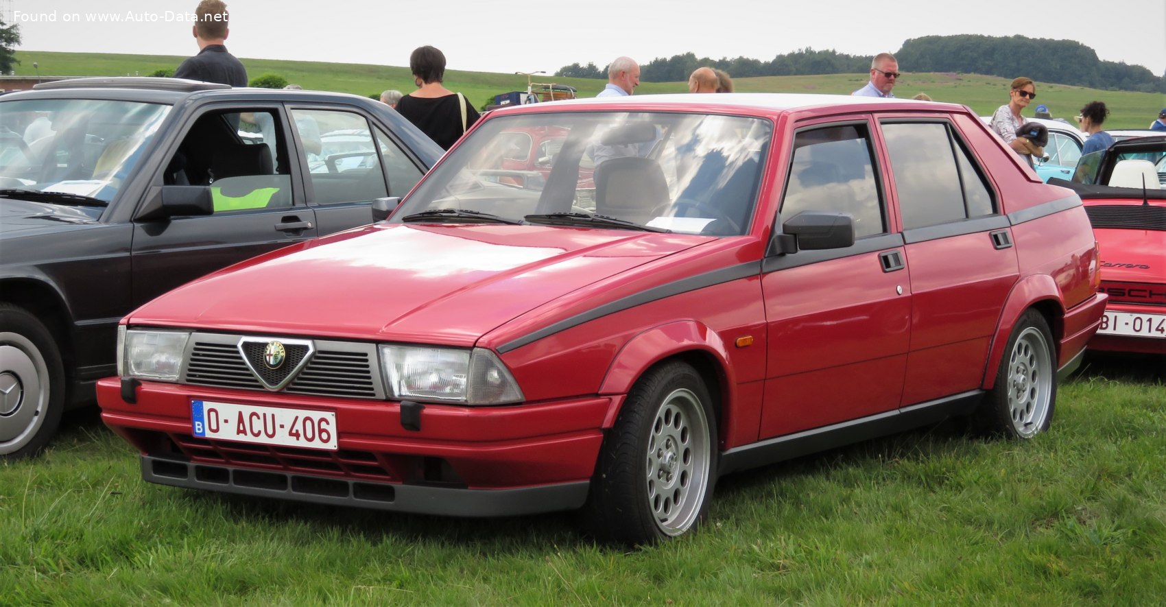 1986 Alfa Romeo 75 (162 B) 1.8 Turbo i.e. (155 Hp) | Technical specs, data,  fuel consumption, Dimensions
