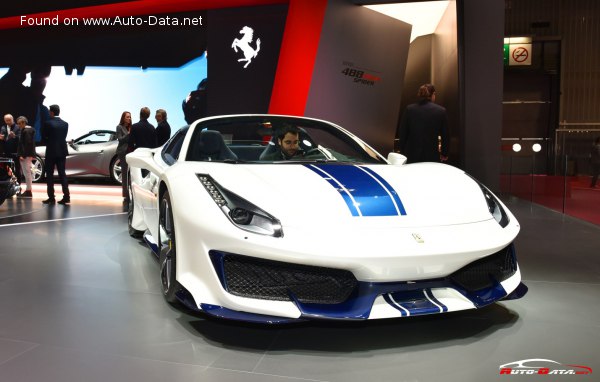 2018 Ferrari 488 Pista Spider - Fotoğraf 1