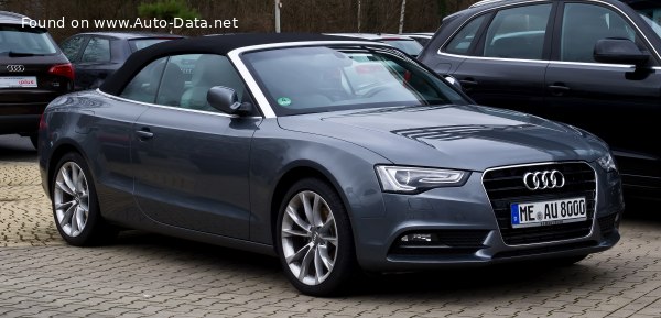 2012 Audi A5 Cabriolet (8F7, facelift 2011) - εικόνα 1