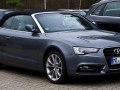 2012 Audi A5 Cabriolet (8F7, facelift 2011) - Технические характеристики, Расход топлива, Габариты