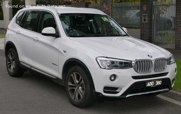 2014 BMW X3 (F25 LCI, facelift 2014) - Fotoğraf 1