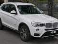 2014 BMW X3 (F25 LCI, facelift 2014) - Tekniska data, Bränsleförbrukning, Mått