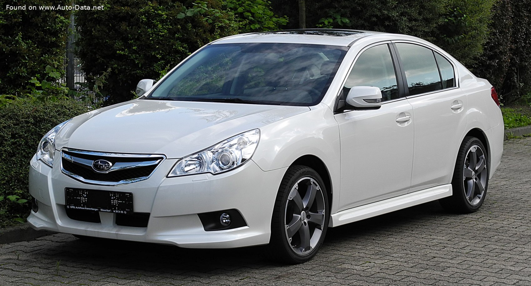 2009 Subaru Legacy V 2.0i (150 Hp) AWD | Technical specs, data, fuel