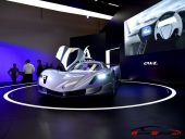 Aspark Owl electric super car prototype at 2017 IAA