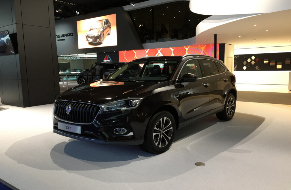 New Borward BX7 at the IAA in Frankfurt