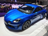 Blue 2017 Alpine A110