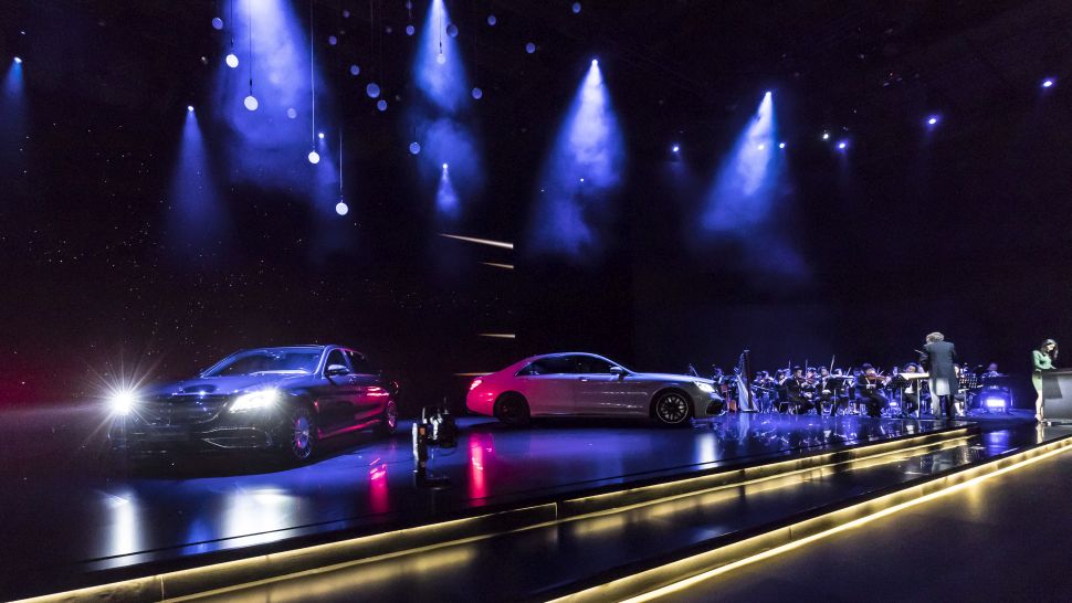 Mercedes-Benz car at 2017 Auto Shanghai 